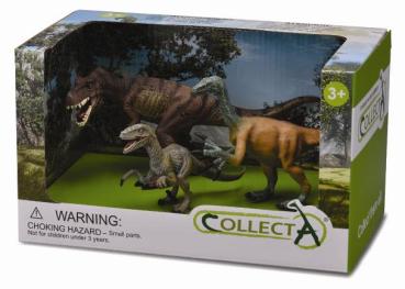 3 ST DINOSAURIER SET OPEN BOX