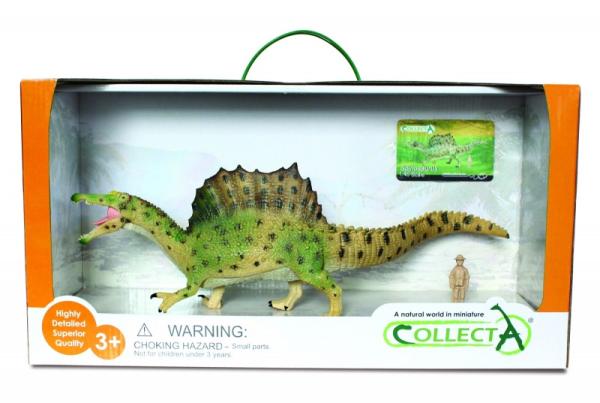 SPINOSAURUS MIT BEWEGLICHEM KIEFER WINDOW BOX (DELUXE WB)