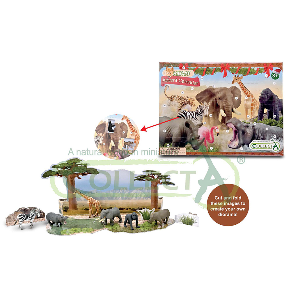 84304 - Adventskalender mit Wildtieren
