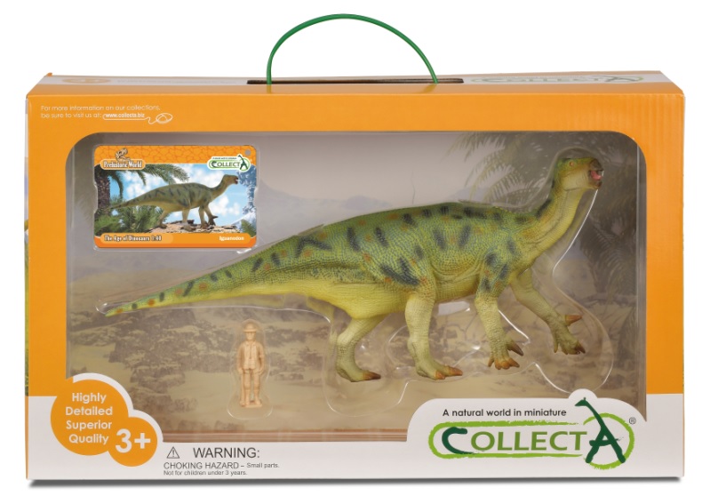 IGUANODON 1:40 DELUXE, WINDOW BOX