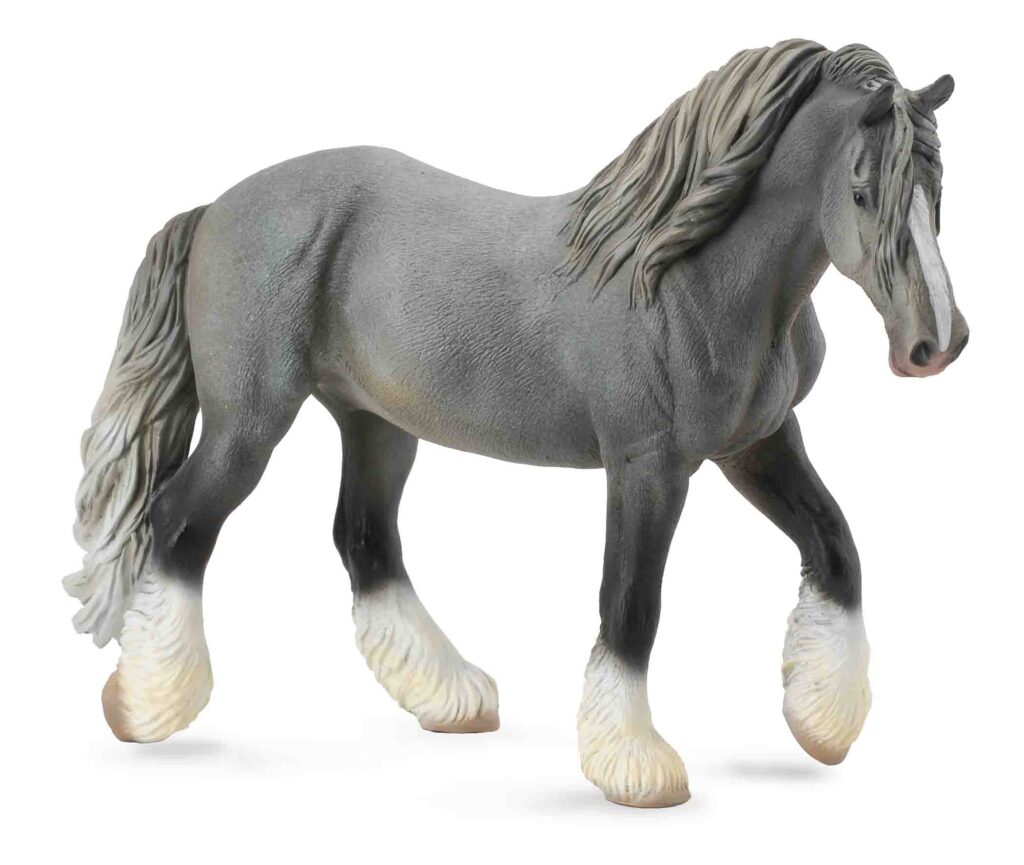SHIRE HORSE STUTE GRAU (XL)