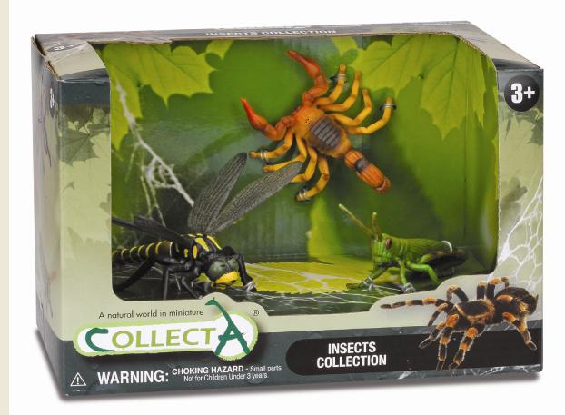 3 ST INSEKTEN SET OPEN BOX
