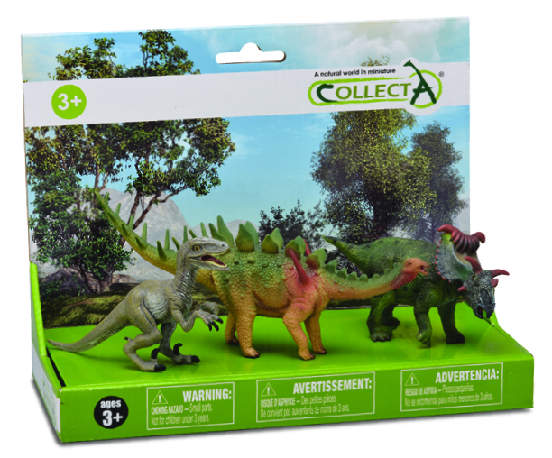 3 ST DINOSAURIER SET PLATFORM