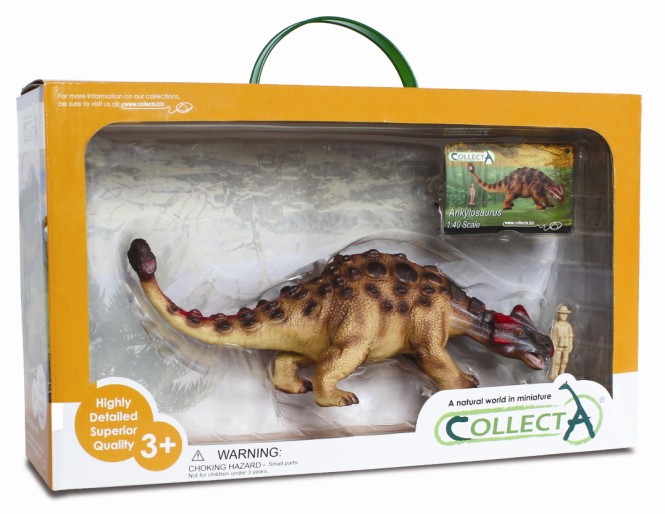 ANKYLOSAURUS 1:40 DELUXE, WINDOW BOX