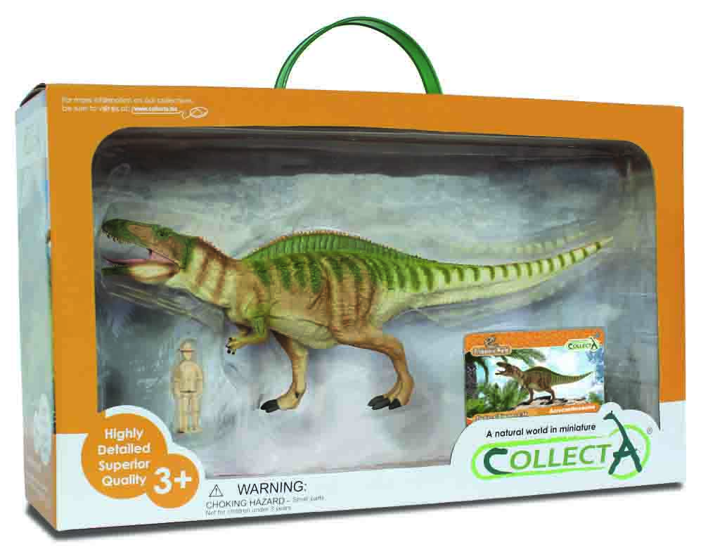 ACROCANTHOSAURUS MIT BEWEGL. KIEFER 1:40 DELUXE, WINDOW BOX