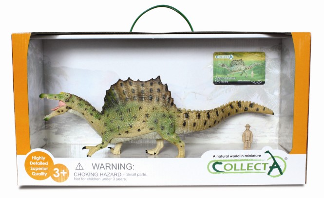 SPINOSAURUS MIT BEWEGLICHEM KIEFER WINDOW BOX (DELUXE WB)