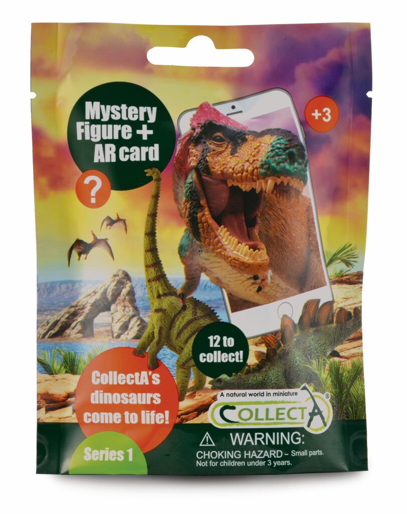 * POP-UP-DISPLAY: AR-DINO SERIE 1; 2 X 12 Tüten