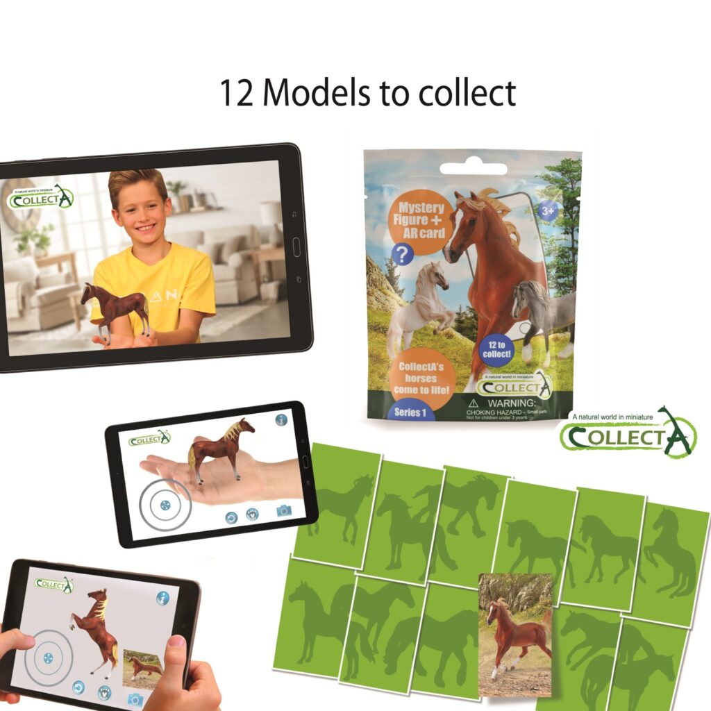 * POP-UP-DISPLAY: AR-PFERDE SERIE; 2 x 12 Tüten