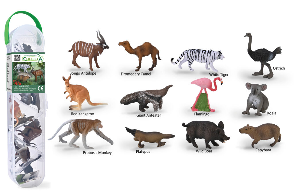 COLLECTA BOX MIT MINI WILDTIERE 3 (PC)